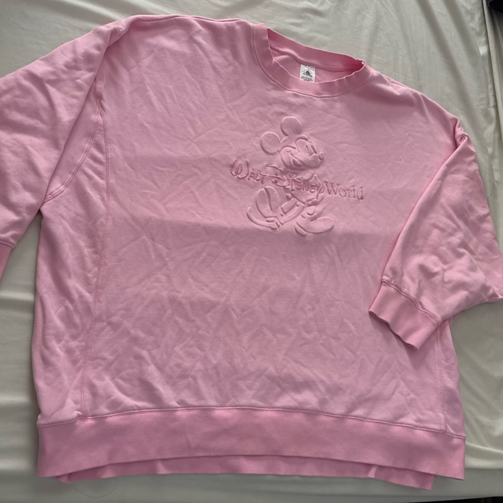 WDW Pink Crewneck Sweater 3XL